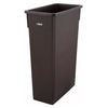 PTC-23B-23SG, 23gal Slender Trash Cans in Various Colors