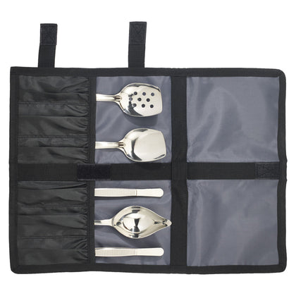 PTK-6SET, 6-Pc Plating Tool Set with Spoons, Tongs & Bag