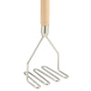PTM-18R to 24S, Round/Square, Wood Hdl Chrome Potato Masher, EA
