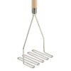 PTM-18R to 24S, Round/Square, Wood Hdl Chrome Potato Masher, EA