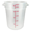 PTRC-1 to 8, 1qt-22qt Translucent PP Round Storage Container, EA