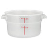 PTRC-1 to 8, 1qt-22qt Translucent PP Round Storage Container, EA