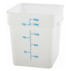 PTSC-12 to 8, 4-22qt Translucent PP Square Storage Container, EA