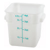 PTSC-12 to 8, 4-22qt Translucent PP Square Storage Container, EA