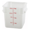 PTSC-12 to 8, 4-22qt Translucent PP Square Storage Container, EA