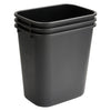 PWR-28BE to 41K, 28-41 Qt Rectangular LDPE Wastebaskets, EA