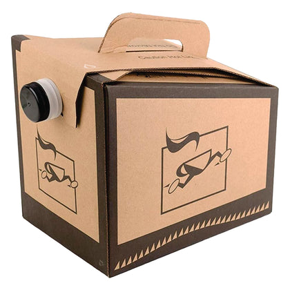 96oz Portable Box of Joe Disposable Coffee Dispenser for Insulated Hot Cold Drinks To Go