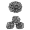 Stainless Steel Sponges, Steel Wool Scrubber 50g, Scrubbing Scouring Pad for Pots, Pans and Ovens Great for Kitchen, Bathroom and Outdoors