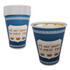 New York Greek Style Insulated Paper Hot Cold Cups