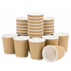 8oz Disposable Insulated Double Wall Ripple Paper Hot Cold Coffee Cup