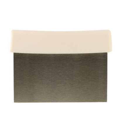 Dough Scraper Stainless Steel with Polypropylene Handle 6