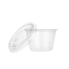 Clear Leak Proof Plastic Condiment Souffle Containers with Lids, Disposable - Perfect for Sauces, Samples, Slime, Jello Shots, Food Storage (1oz, 2oz, 3.25oz, 4oz, 5oz)