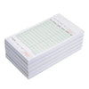 Green Guest Check Pads 2 Part Carbonless - 50 Pages per Server Pad - Notepad for Waiter, Waitress and Restaurants Server Book (4.2 x 7.2 inches)