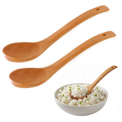 Wooden Stirring Cooking Spoon 8 inches