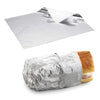 Pre Cut Insulated Foil Sandwich Wrap Sheets - Cushion Foil Wrap, Aluminum Foil Wrap, Honeycomb Wrap Sheets for Sandwiches, Burger Wrap (10x14, 16x14)