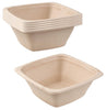42oz Eco Friendly Disposable Square Bowls Compostable Container