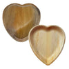 Heart shaped disposable palm leaf plate eco friendly compostable tableware