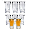 1 oz. Clear Tall Shot Whiskey Glasses