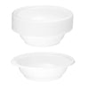 White Plastic High Impact Disposable Plastic Bowl (6oz,12oz)