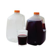 Empty Foggy Plastic Juice Bottles with Tamper Evident Caps (8oz, 12oz, 16oz, 32oz, 64oz, 128oz)