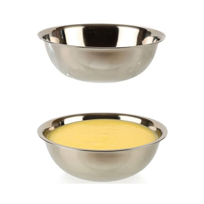 Mixing Bowl, Stainless Steel, 8 qt. Capacity, 13-1/2