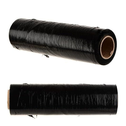Black Stretch Film Wrap 80 Gauge Thick 18