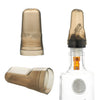 Translucent Liquor Pourer Cover Caps, Bottle Top Spout Cover, Bar Supplies, BPA Free Plastic, Universal Cover for Liquor & Wine Bottle