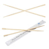 9 Inch Premium Paper Wrapped Disposable Bamboo Chopsticks - Japanese Disposable Chopsticks Bulk Certified Quality by EcoQuality