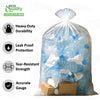 Plastic Strong Clear Recycling Trash Bags Wastebasket Receptacle Can Liner Large Heavy Duty Garbage Bags (13 gal, 30 gal, 39 gal, 46 gal, 50 gal, 58 gal)