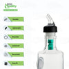Liquor Measured Bottle Pourers - Collared Automatic Measured Bottle Pourer (0.5oz, 0.75oz, 1oz)