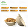 EcoQuality Compostable Dog Pet Bowls Durable Biodegradable 16oz