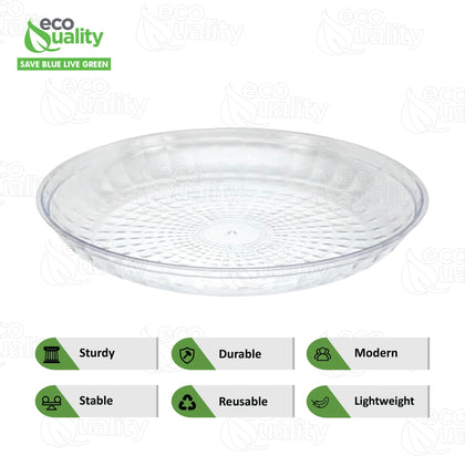 12 Inch Pixel Clear Serving Tray