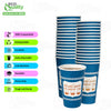 New York Greek Style Insulated Paper Hot Cold Cups