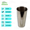 Bar Shaker Cup Stainless Steel 15oz – Durable