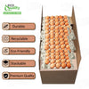 Corrugated Carboard Export Egg Boxes with Handles ECT32 Fits 30 Dozen Eggs