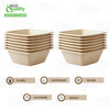 Eco Friendly Disposable Square Bowls Compostable Container