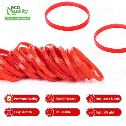 #18 Red Rubber Bands 1480pc Per Box (3