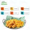 Green checkerboard food basket liner sheets grease resistant 12x12