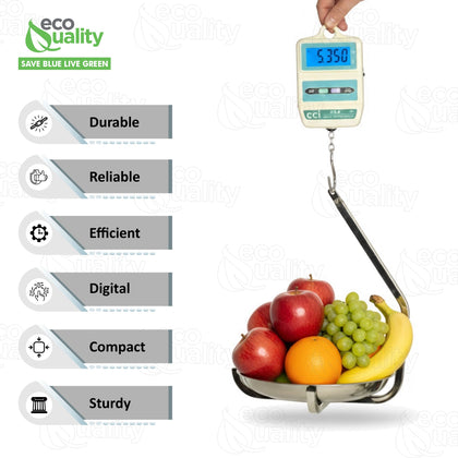 HS-60 Electronic Digital Hanging Scale Capacity 60lbs