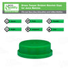 38MM Ratchet Caps and Lids for Plastic Juice Bottles For HDPE and Clear Plastic Juice Bottles, Smoothie Bottles, Fresh Squeezed Juice Container (Blue, Green, Orange, White)