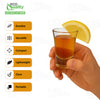 1 oz. Clear Tall Shot Whiskey Glasses