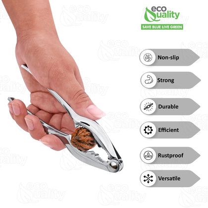 Stainless Steel Lobster Cracker - Premium Heavy Duty Nutcracker, Seafood Cracker, Lobster, Nuts by EcoQuality