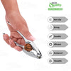 Stainless Steel Lobster Cracker - Premium Heavy Duty Nutcracker, Seafood Cracker, Lobster, Nuts by EcoQuality