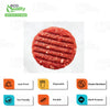Burger Patty Liner Paper 5.5 x 5.5 Inches - Square Patty Papers, Baking Parchment Hamburger Patty Papers, Cookies and more!