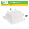 [400] Low Fold Dispenser Napkins 1-Ply Dispenser Napkin Refill