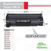 Replacement Canon 137 Toner Cartridge High Yield Black Compatible