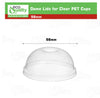 Disposable Clear Plastic  Dome Lids for Standard Sized PET Cup (9oz,10oz,12oz,14oz,16oz,20oz,24oz)