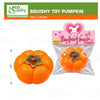 Pumpkin Fruit Squishy Toy for Party Favors, Giveaways & Gift Bags