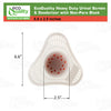 Heavy Duty Urinal Screen and Deodorizer with Non-para Block - Universal Fit - Urinal Scent Cakes with Cherry Fragrance - Great for Hotels, Restaurants, Schools, Offices and Janitorial Supplies