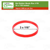 #18 Red Rubber Bands 1480pc Per Box (3